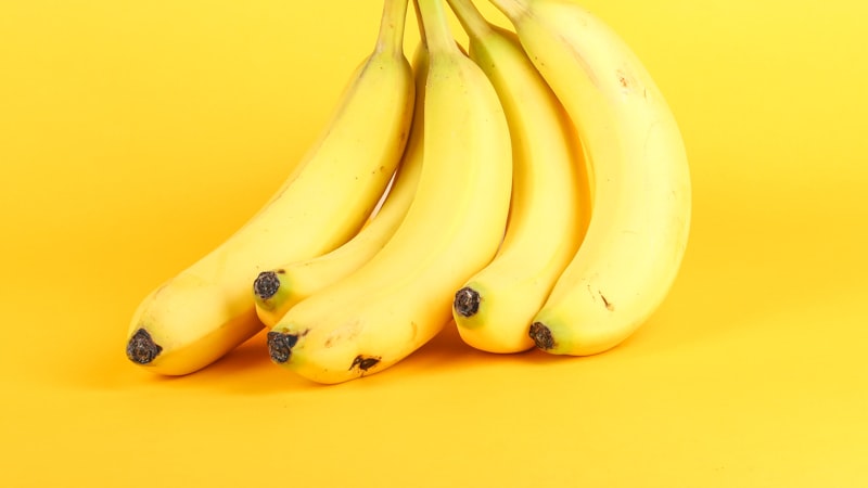 バナナとアボカド